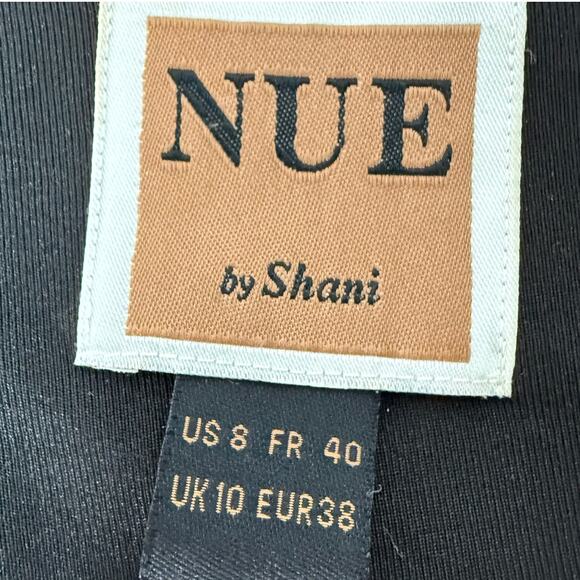 Retro Nue by Shani Colorblock Sheath Dress Women’s 8 Pink Red Black - Picture 7 of 9